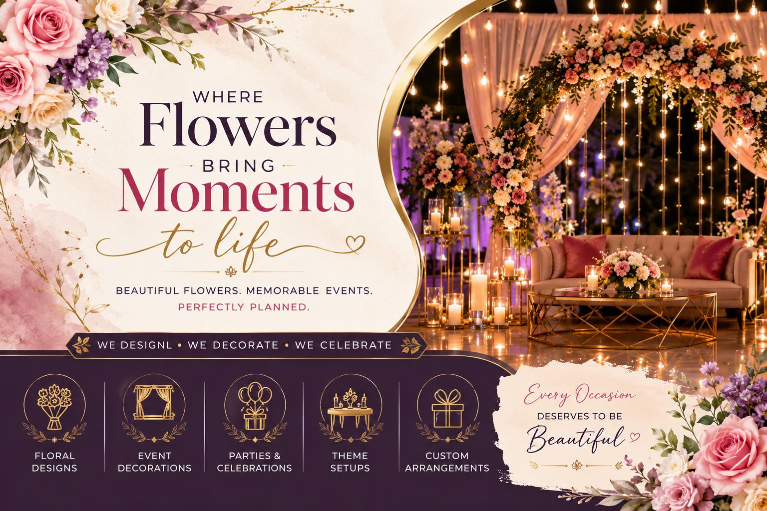 Flower decoration 1